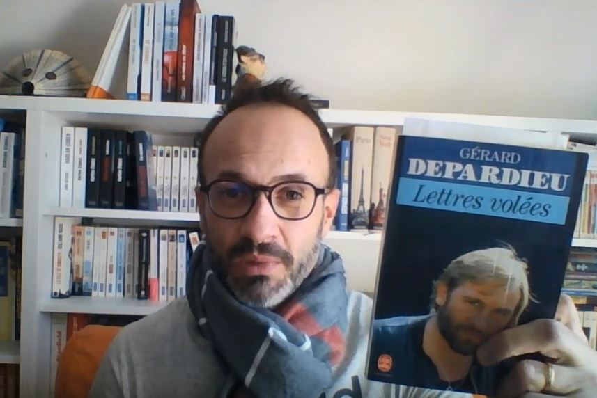 Les petites lectures de Seb #1. Lettres volées, Gérard Depardieu, 1988.